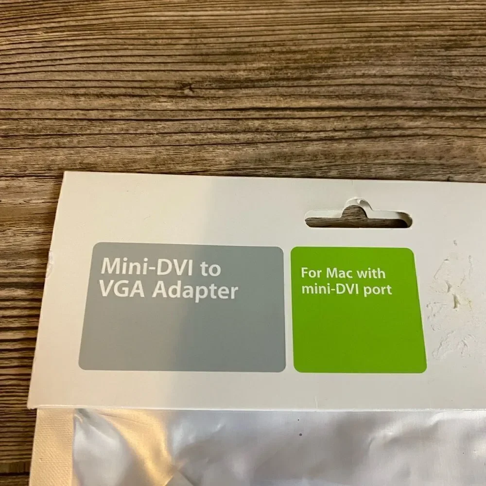 New Apple M9320G/A Mini DVI to VGA Display Adapter